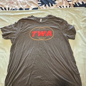 Bella Canvas Charcoal TWA Logo Men's Tee